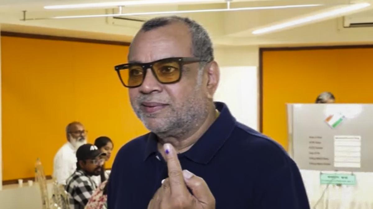 Lok Sabha Elections 2024: Paresh Rawal casts vote in Mumbai, suggests punishment for “those who don’t vote”