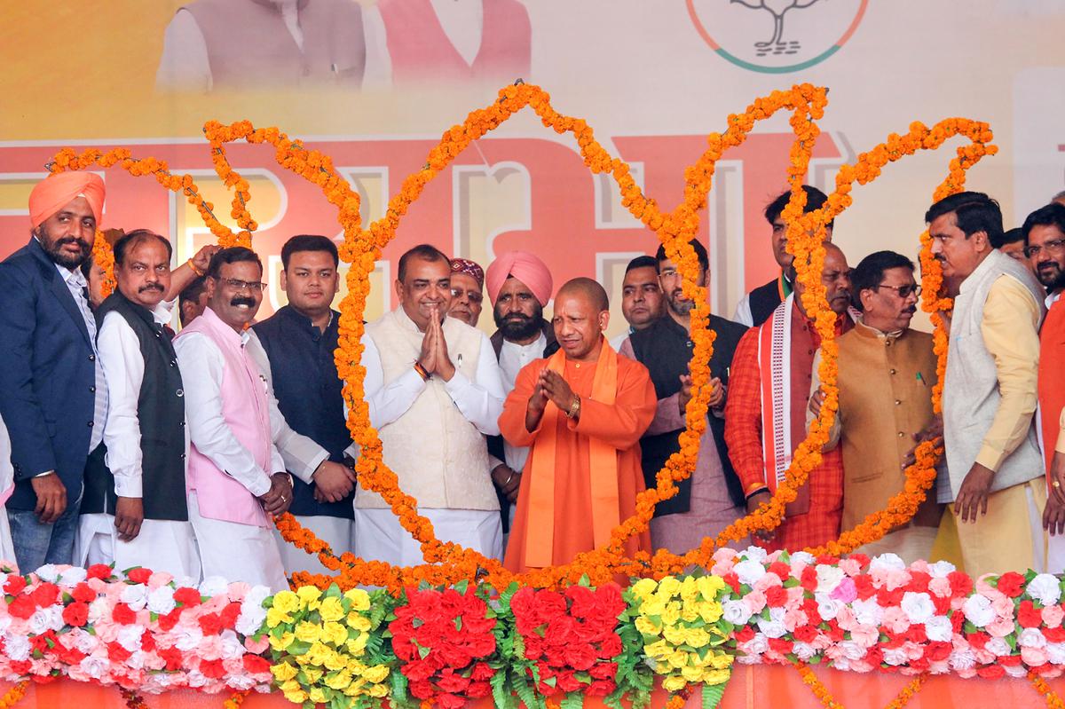 Mainpuri wants Ram Rajya, not opportunistic Samajwad: Yogi