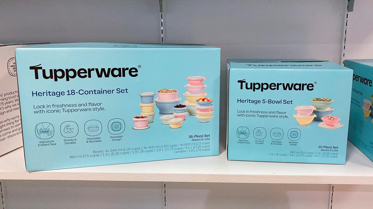 Tupperware lifts the lid on its financial problems; files for bankruptcy