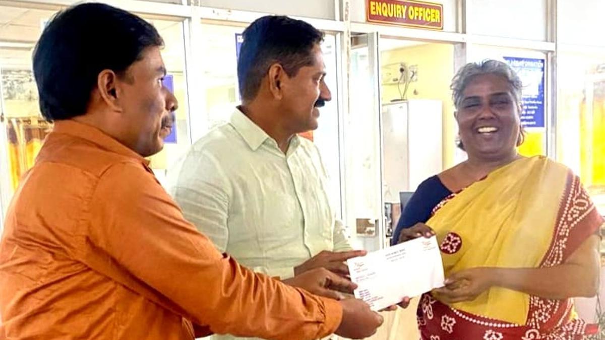 Pooranam Ammal, who gave away land for government school in Madurai, got her passport the day she applied