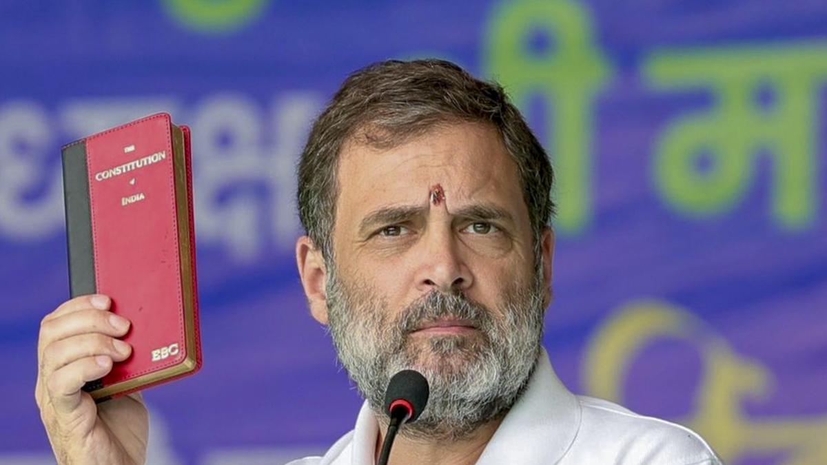 PM Modi wants to destroy constitution, alleges Rahul Gandhi