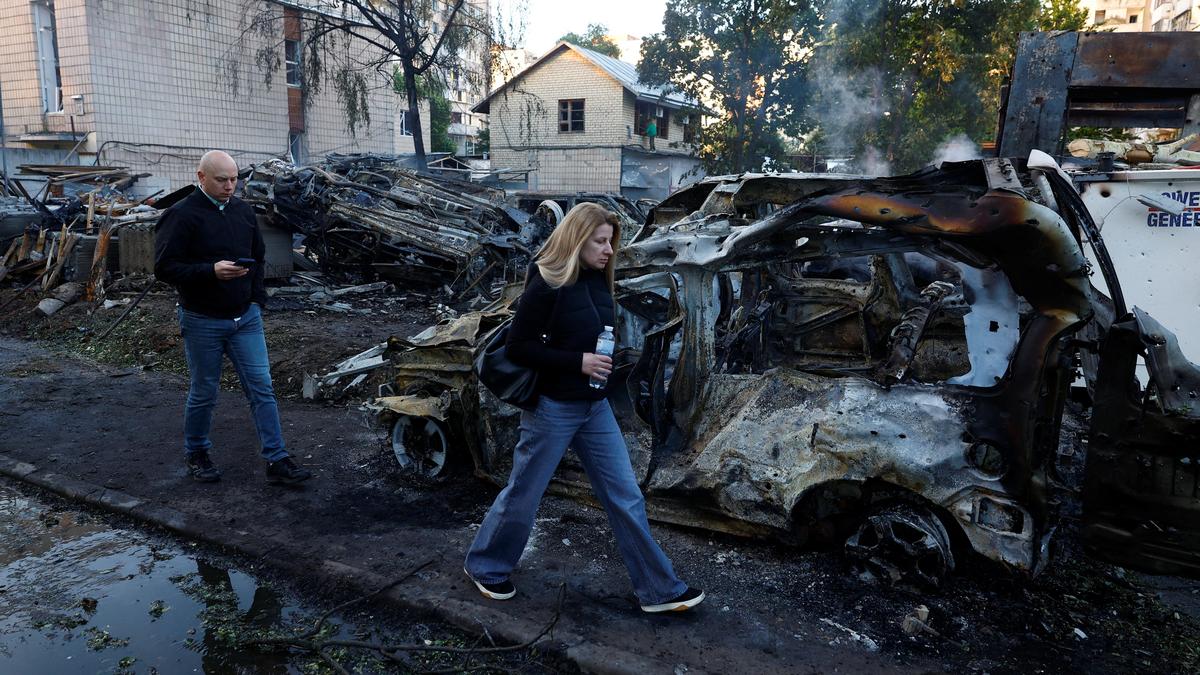 Russian missiles rock Kyiv, kill several in eastern Ukraine