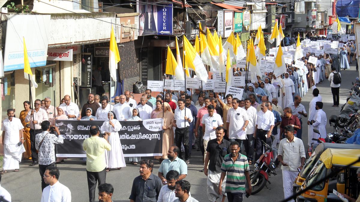 Kerala nuns arrest: Durg court disposes of bail application citing lack of jurisdiction