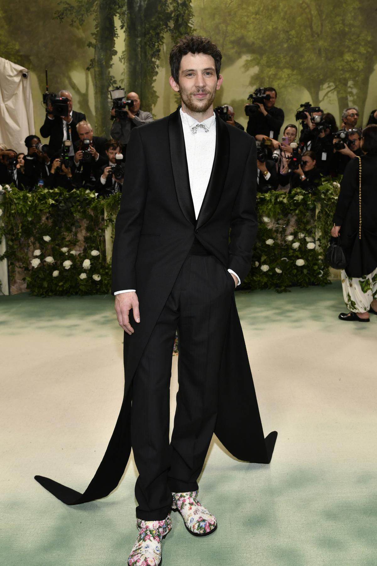 Josh O'Connor attends Met Gala 2024