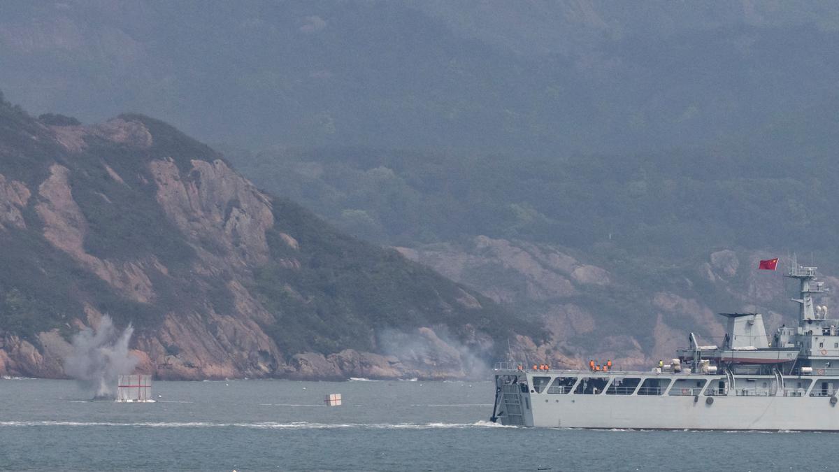 China launches three days of military drills in Taiwan Strait