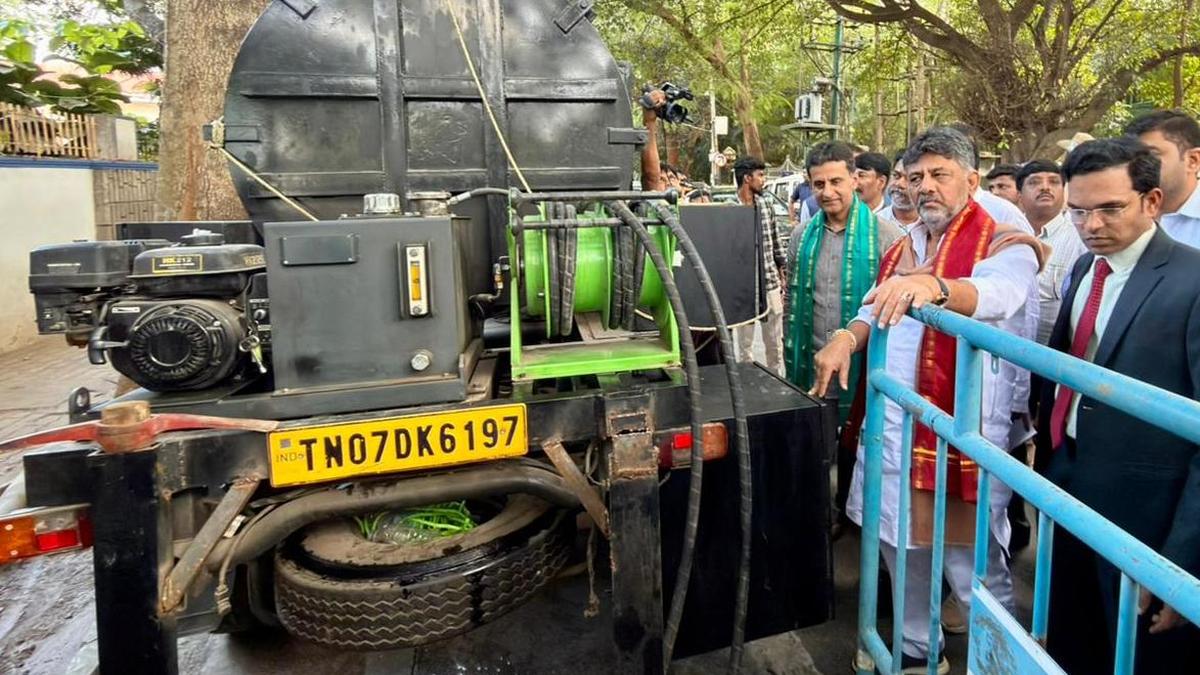 Robotic technology to curb illegal water connections - The Hindu