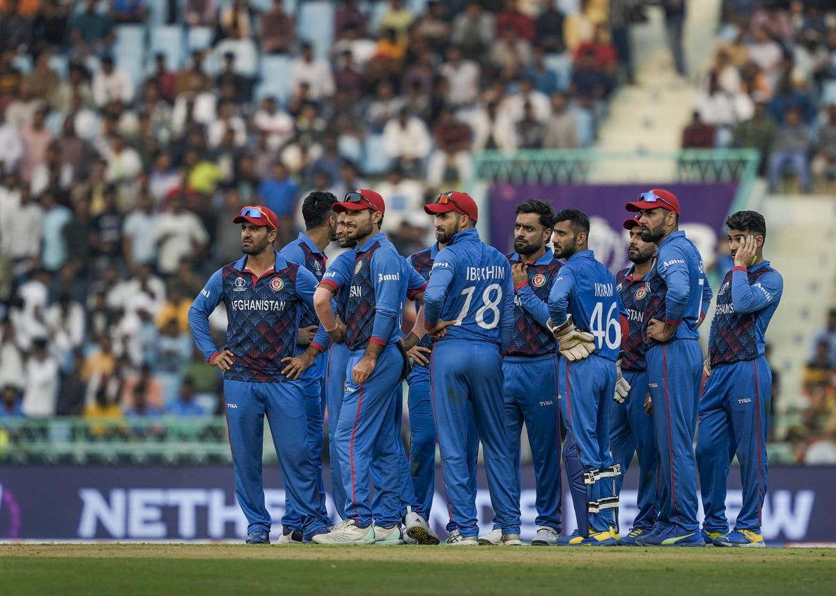 Afghanistan gave an unexpected shock to the Pakistan team in the World Cup tournament