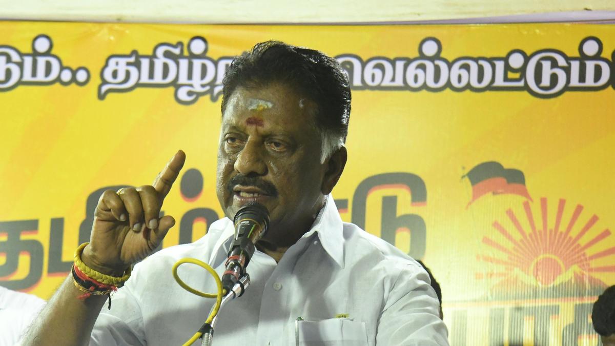 Tamil Nadu election: O. Panneerselvam and supporters get DMK tickets