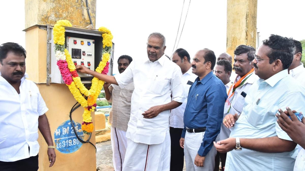 Water released from Kodumudiyar dam for kar paddy cultivation