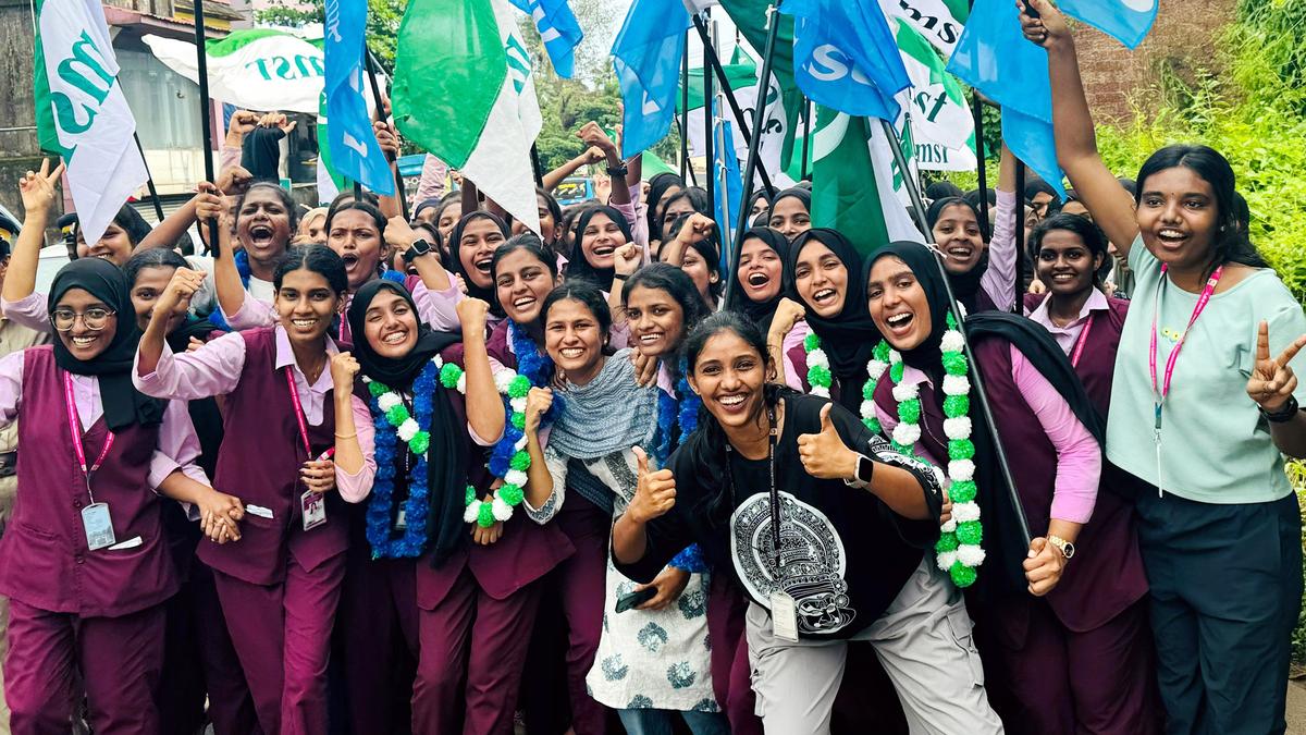 KSU triumphs in Kannur college union elections, dismantles SFI strongholds