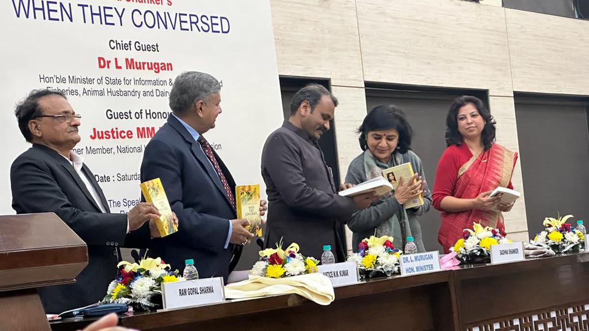 Union Minister launches book on contemporary issues and ideas