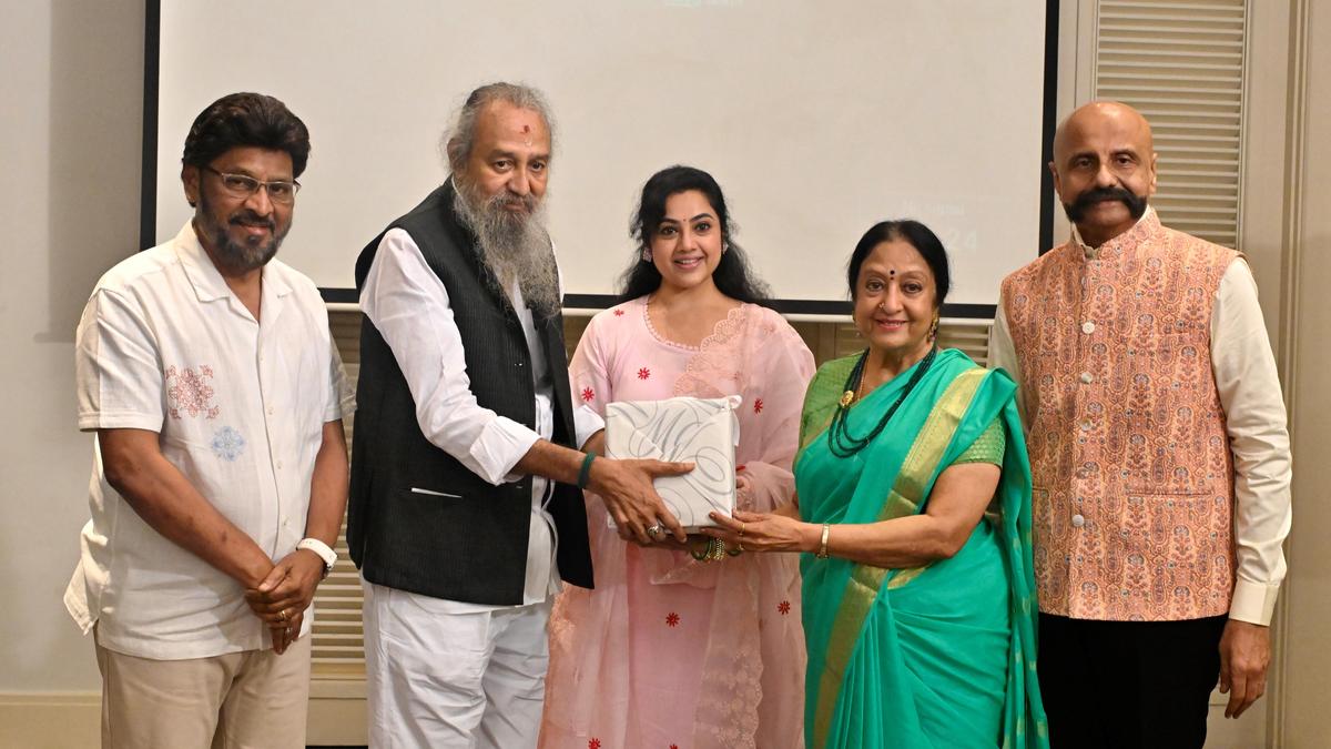 Chevalier awardee Thota Tharani felicitated in Chennai