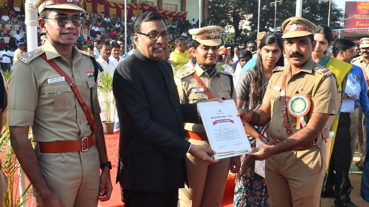 Republic Day celebrated in Salem, Namakkal and Erode districts