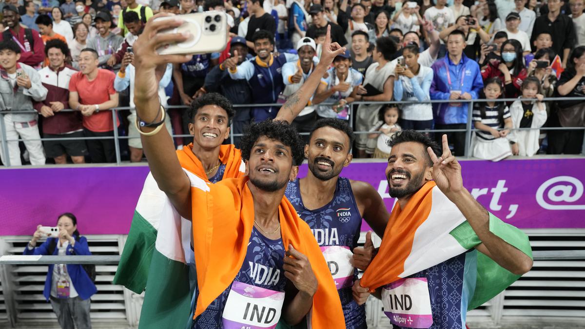 Asian Games | India wins gold in men’s 4×400 relay