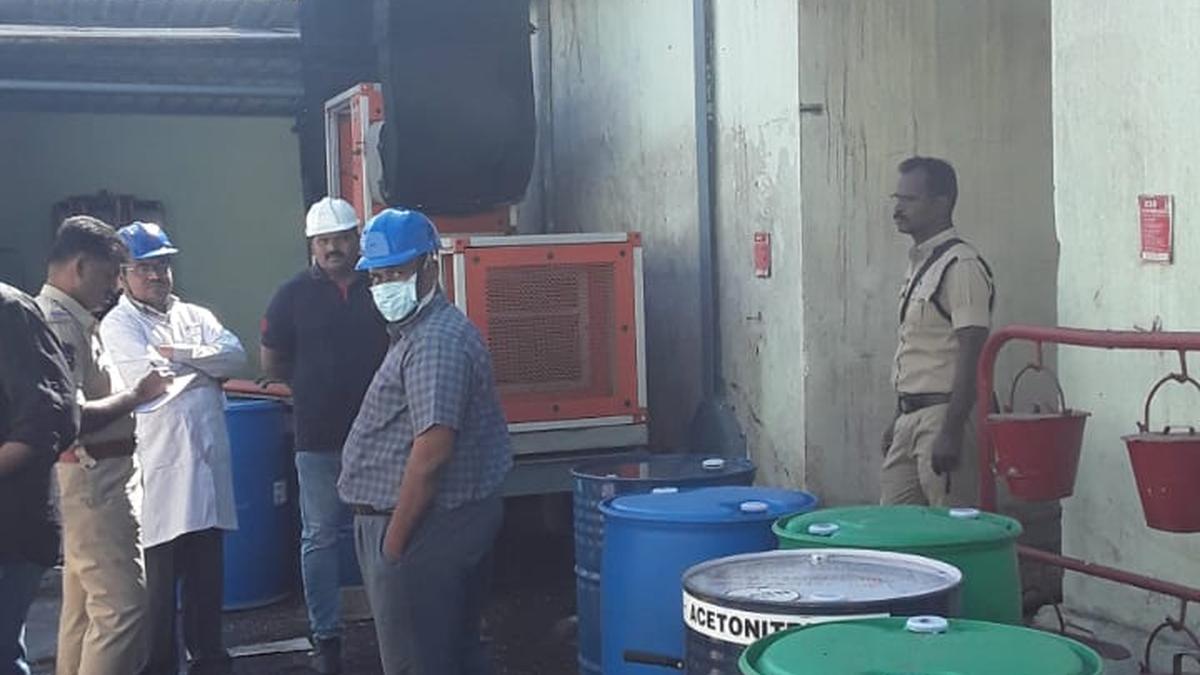 Three killed in fire accident at factory in Sangareddy of Telangana