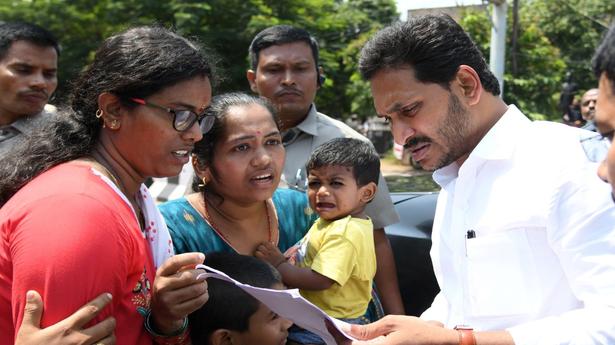 Visakhapatnam: moved by plight of poor couple, Andhra Pradesh CM directs Collector to arrange for treatment of their children