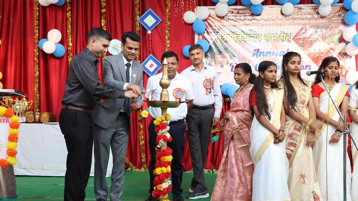 Annual day at PM Shri Kendriya Vidyalaya at Air Force Station in Belagavi