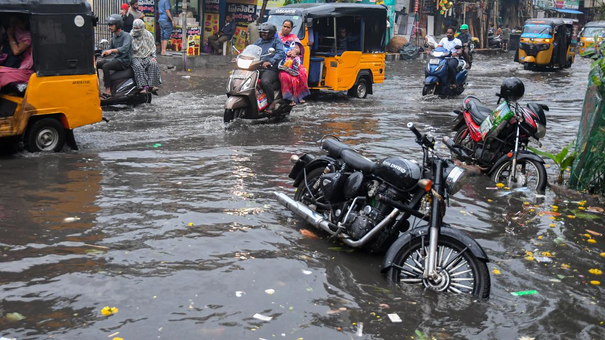 Rains continue for second day in AP, Visakhapatnam receives Sate’s highest rainfall