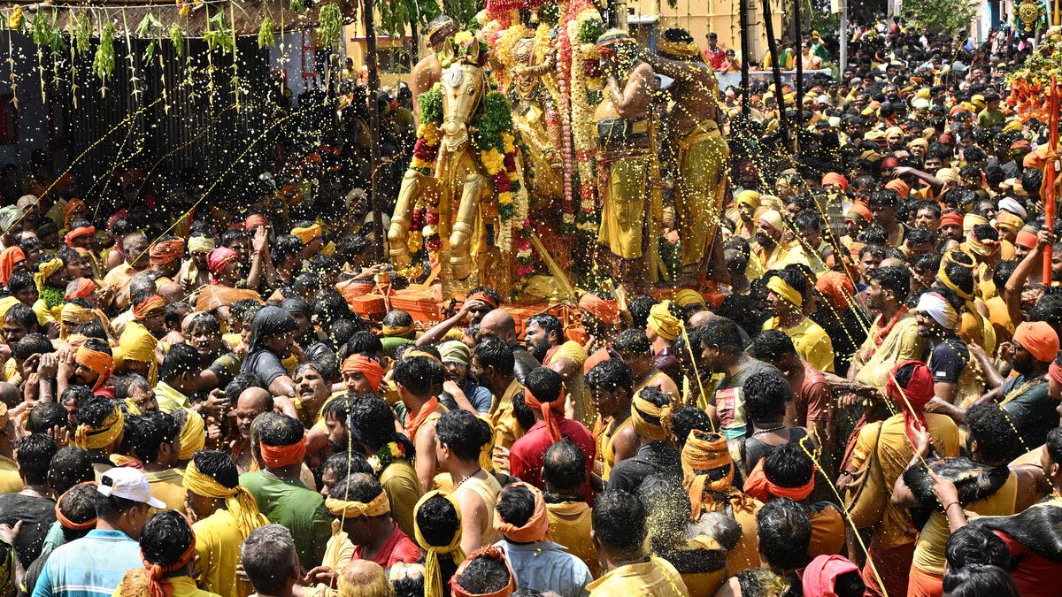 Chithirai festival celebrated with fervour in Paramakudi Sundararaja Perumal Temple