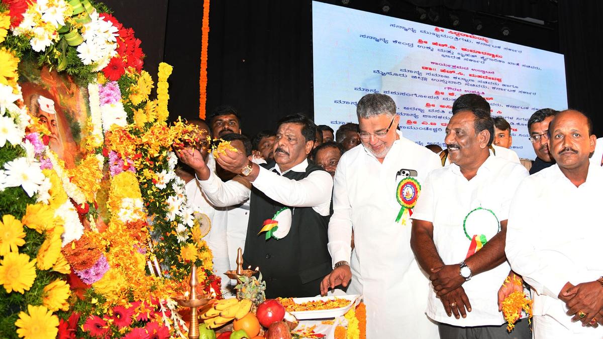 Maharshi Valmiki imparted values of righteousness and morality: Karnataka Minister H.C. Mahadevappa
