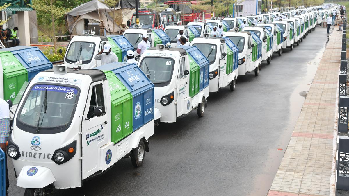 e-vehicles to collect garbage from households in Visakhapatnam soon