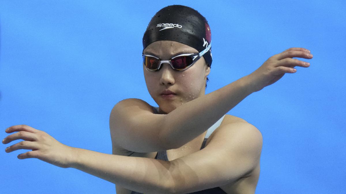 World Swimming Championship: ‘Emotional’ Yu Zidi, 12, celebrates historic bronze medal