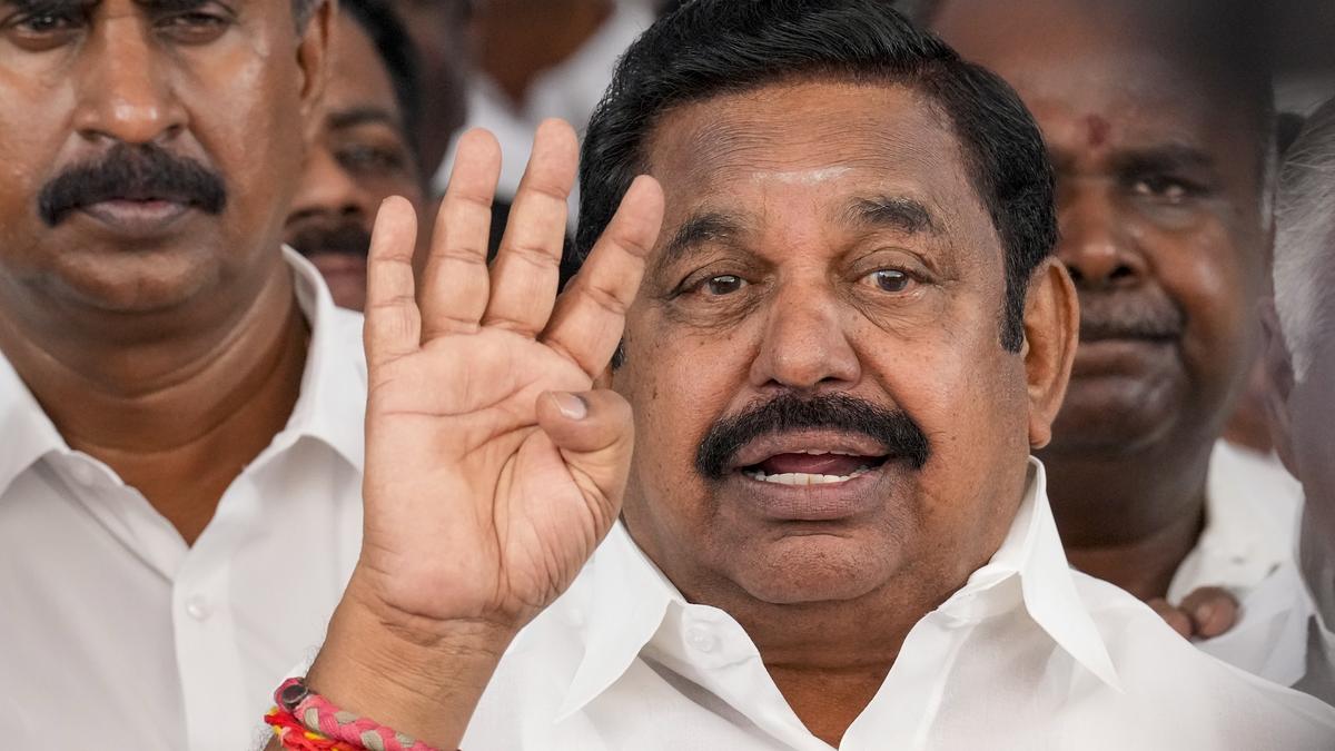 Palaniswami alleges delay in paddy procurement; Minister says DPCs operating on war footing