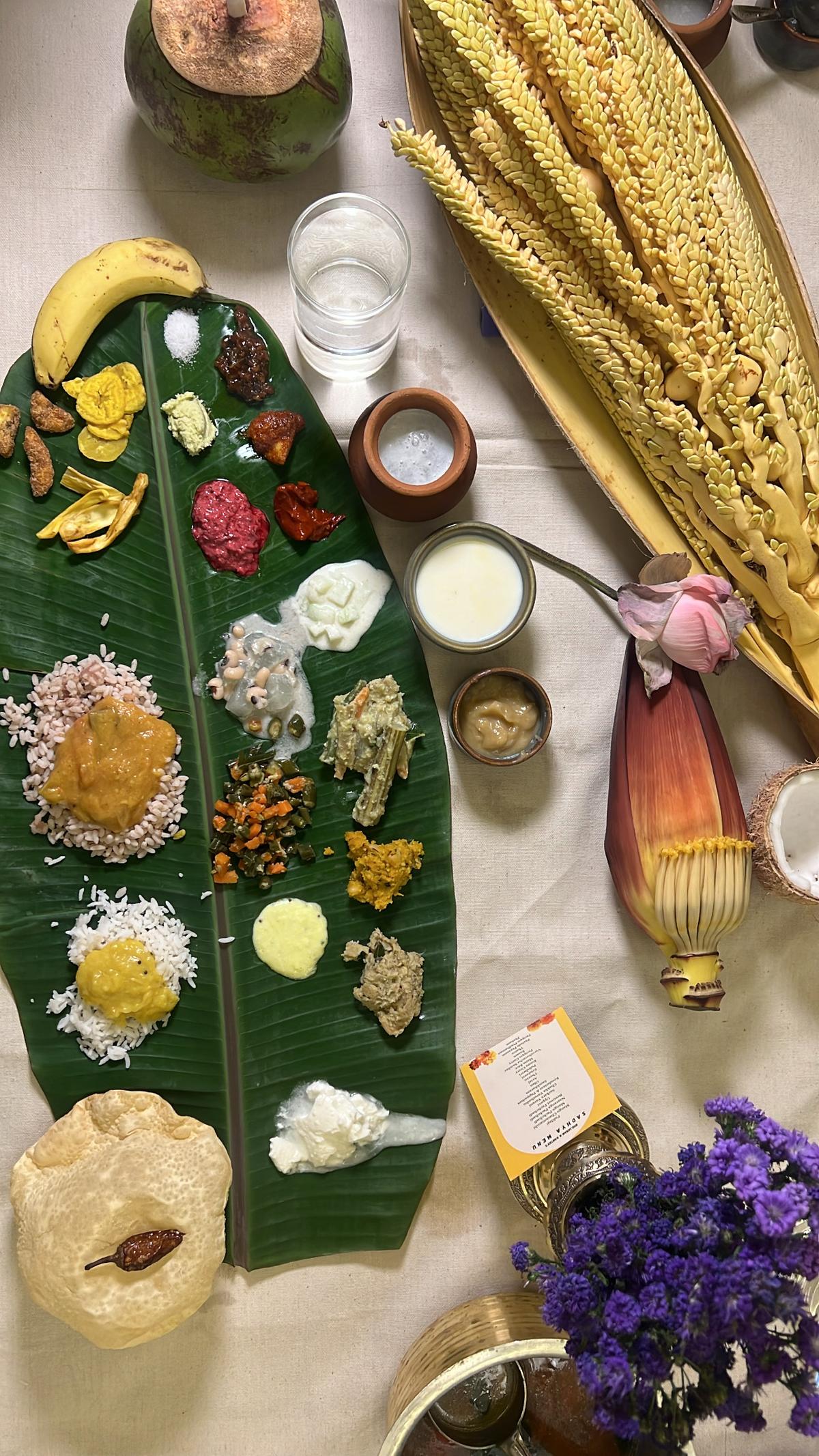 Bhojanam Banter’s Onam spread