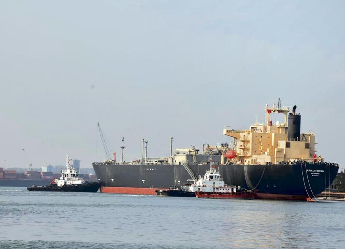 In the last two days, two Indian-flagged LPG vessels, Green Sanvi and Green Asha, have safely crossed the Strait of Hormuz. (Picture for representational purpose only)