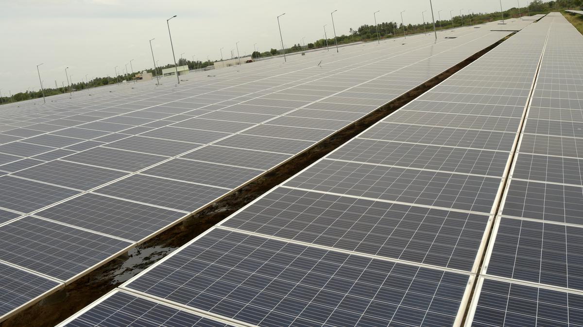 Tiruchi Corporation to commission 7.2 MW solar power plant at Panjapur by September