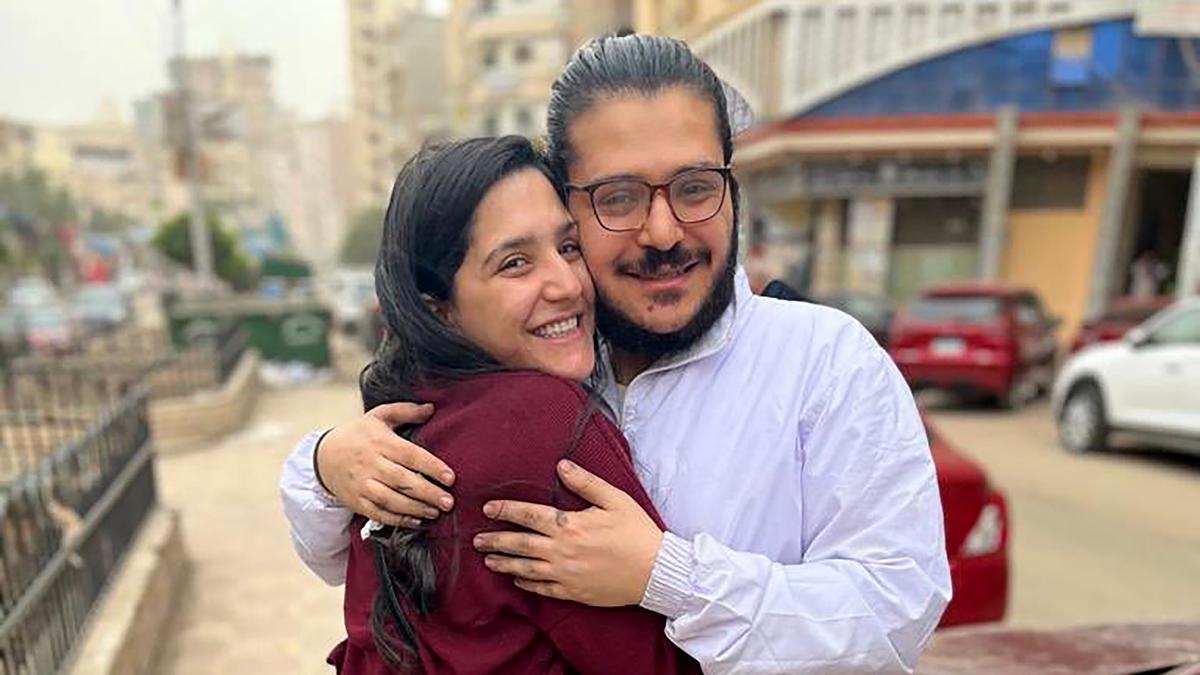 Egypt pardons jailed activists, including two prominent rights defenders, official reports say