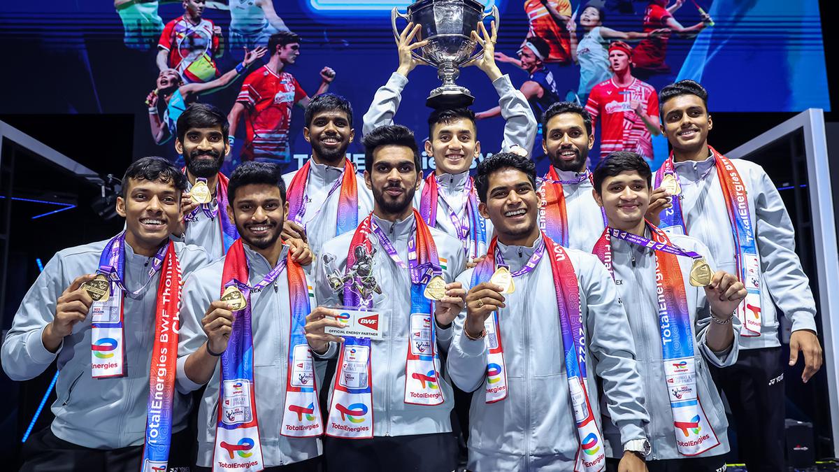 Data | Indian shuttlers overcame poor head-to-head records and higher ranked players to win Thomas cup