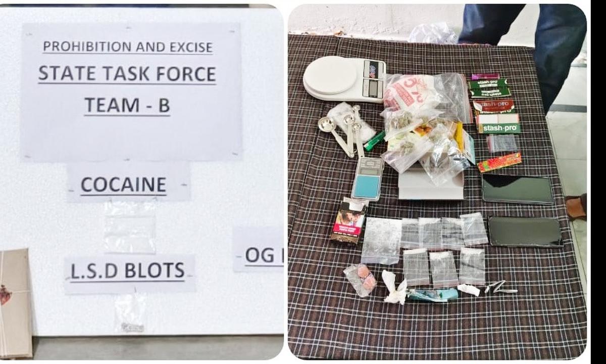 The seized contraband The seized contraband