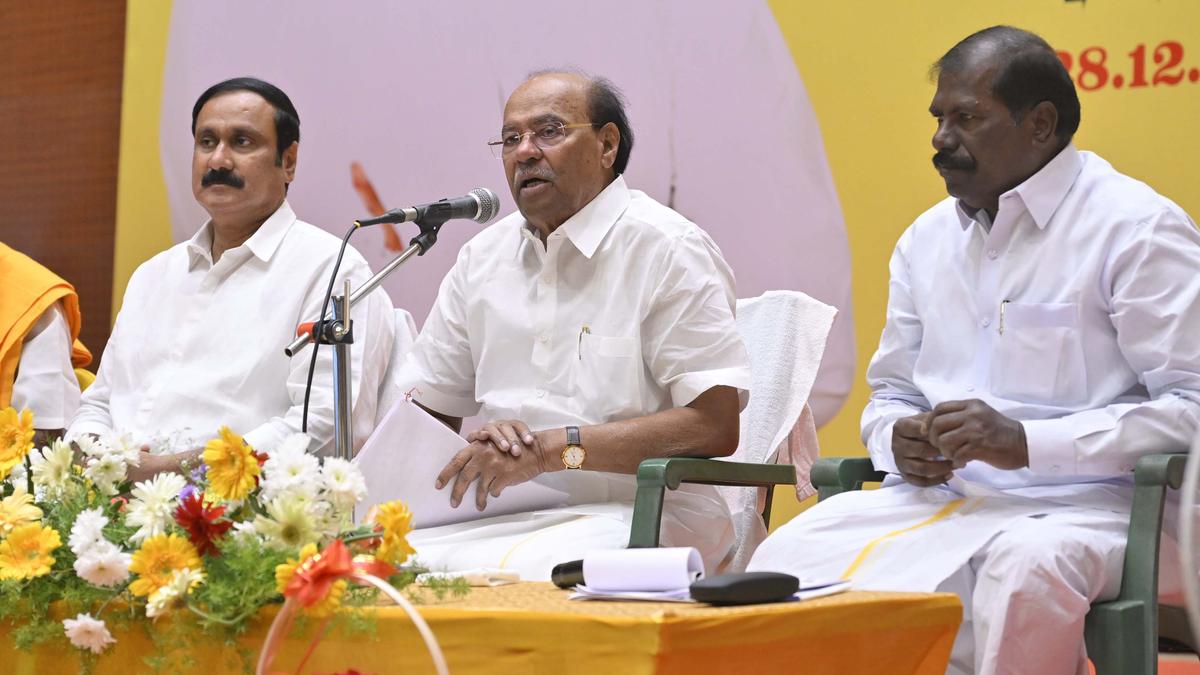 Attempts to resolve stand-off with Anbumani failed: PMK founder Ramadoss