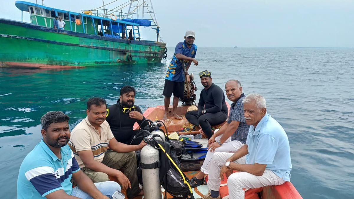 TNSDA completes the first phase of underwater survey off the Poompuhar coast