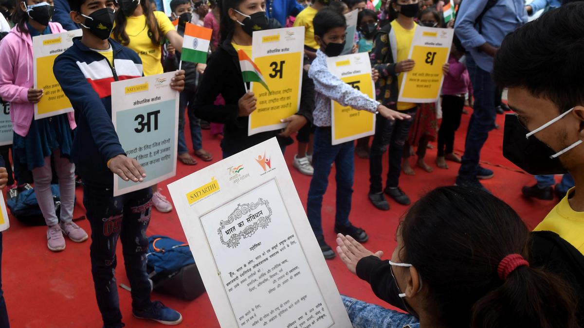 More than 2.2 crore people register for reading of Preamble on Friday
