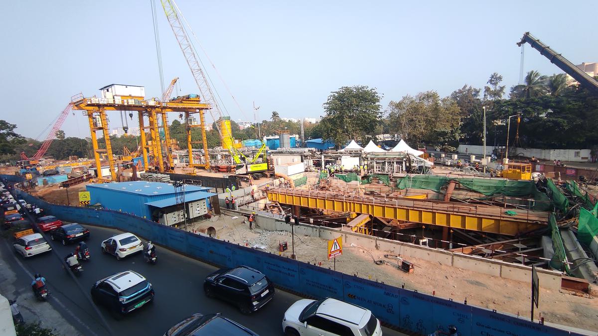 Kaveri, Vaigai, Nilgiri... tunnel boring machines at Chennai Metro Rail sites named after mountains and rivers