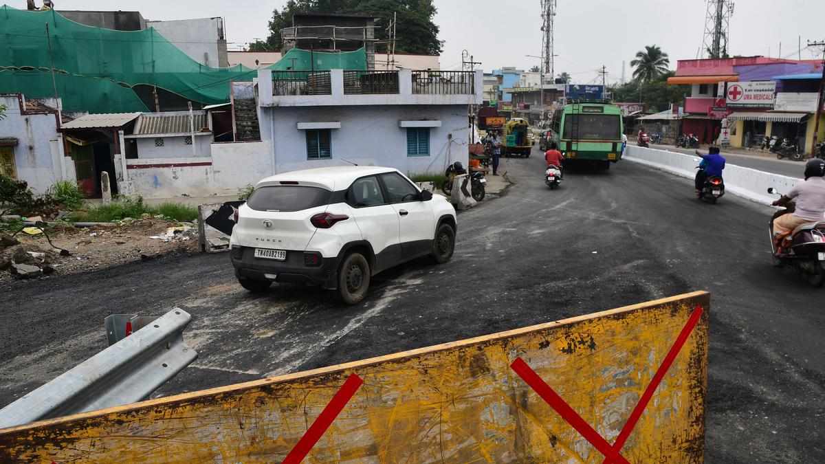 T.N. Highways Department to study safety concerns over Periyanaickenpalayam flyover in Coimbatore