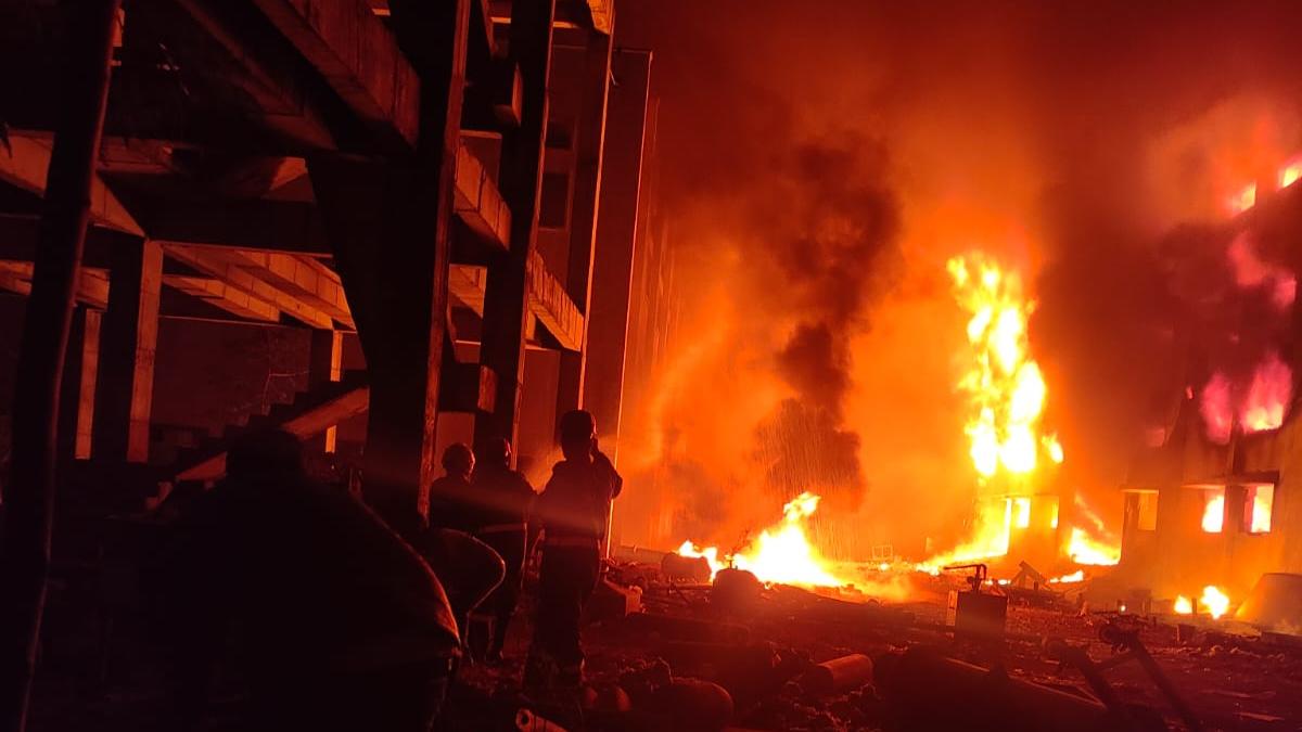 Radiator blast triggers massive explosion at laboratory in Choutuppal, no casualties reported