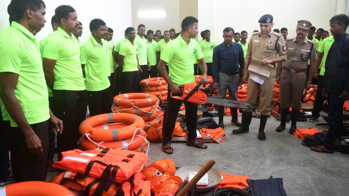 Police, disaster response teams ready for rescue work in Chennai