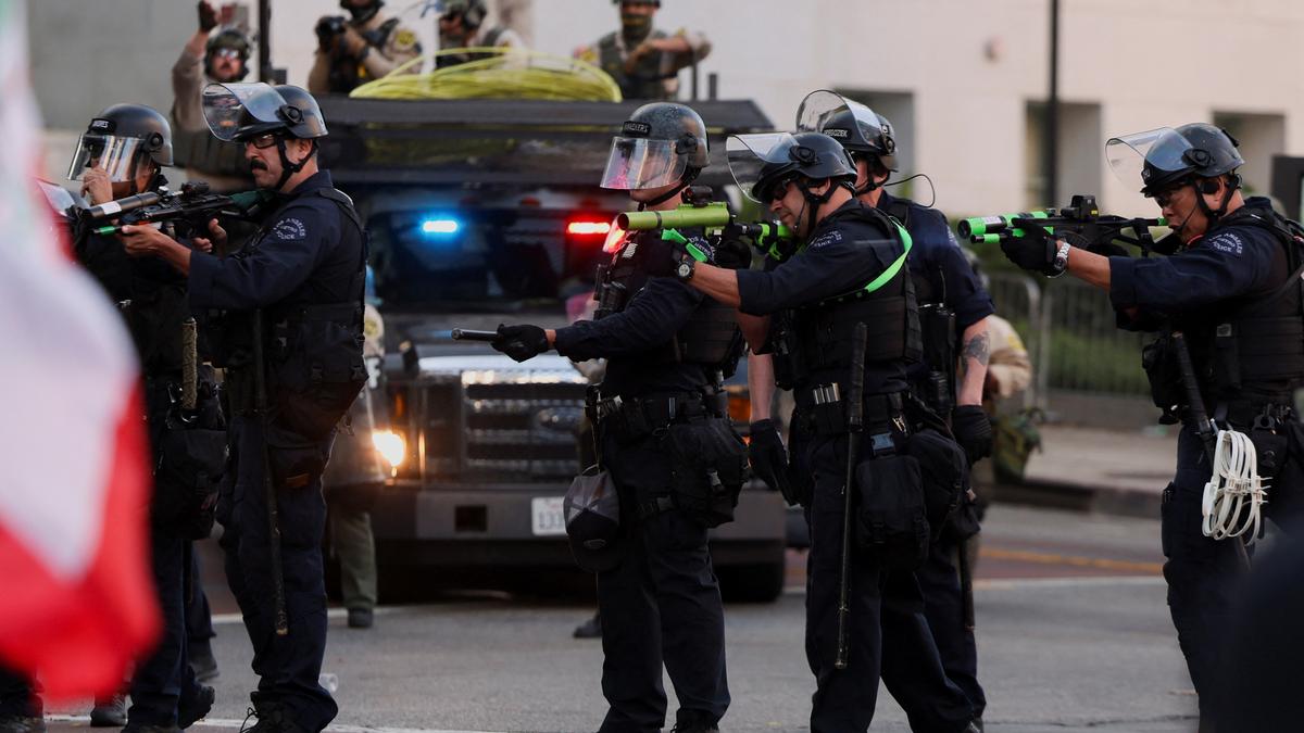 Court hearing set on Trump’s use of National Guard and Marines to help with immigration raids in LA