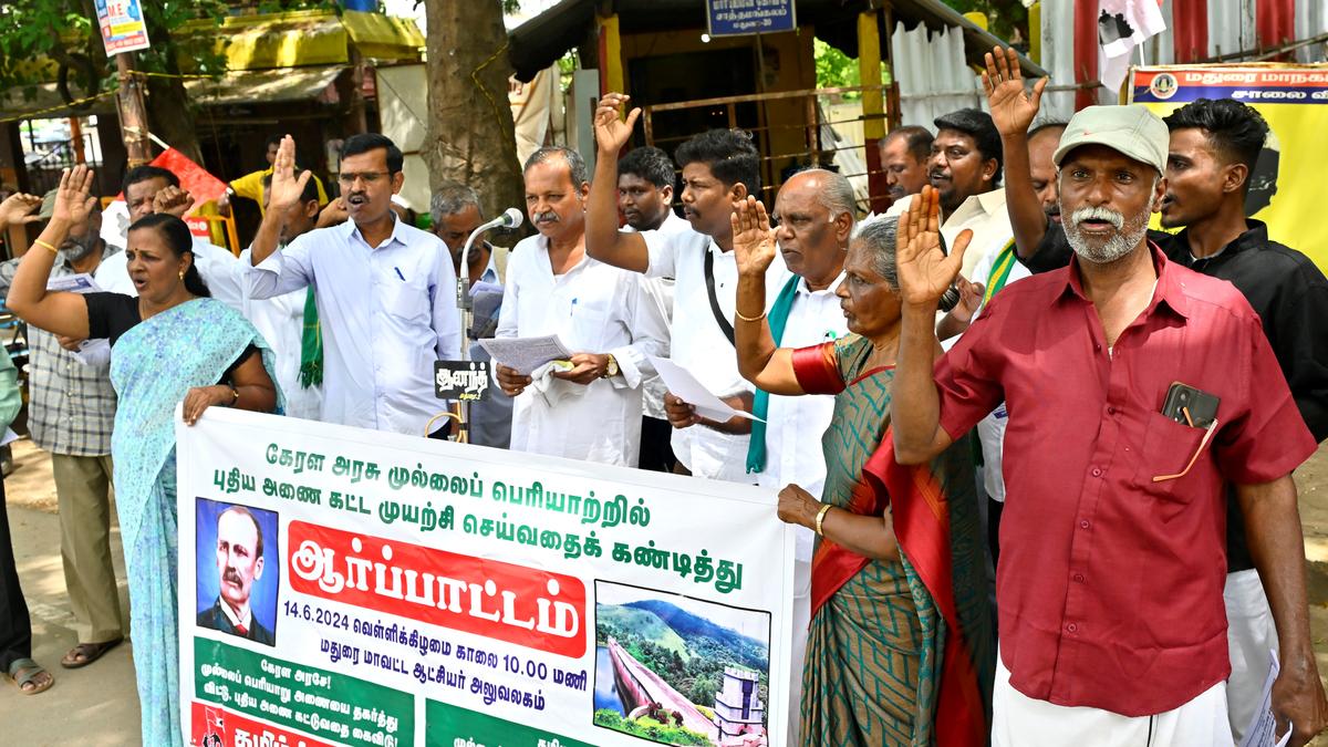 Farmers’ organisations condemn Kerala govt.’s move to construct new dam across Mullaperiyar