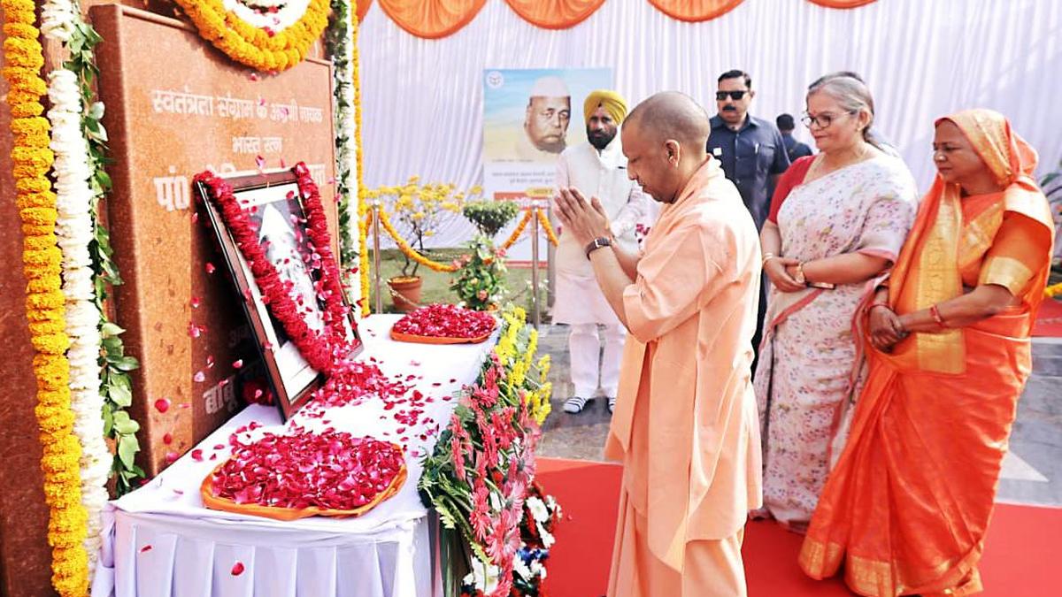 Yogi Adityanath pays tribute to Uttar Pradesh’s first CM Govind Ballabh Pant on his death anniversary