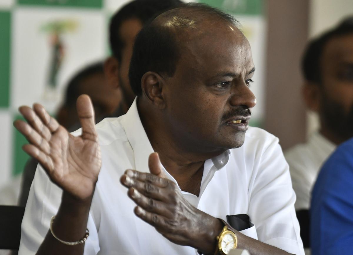 thehindu.com - The Hindu Bureau - HDK questions efficiency of CM over non-payment of Gruha Lakshmi amount