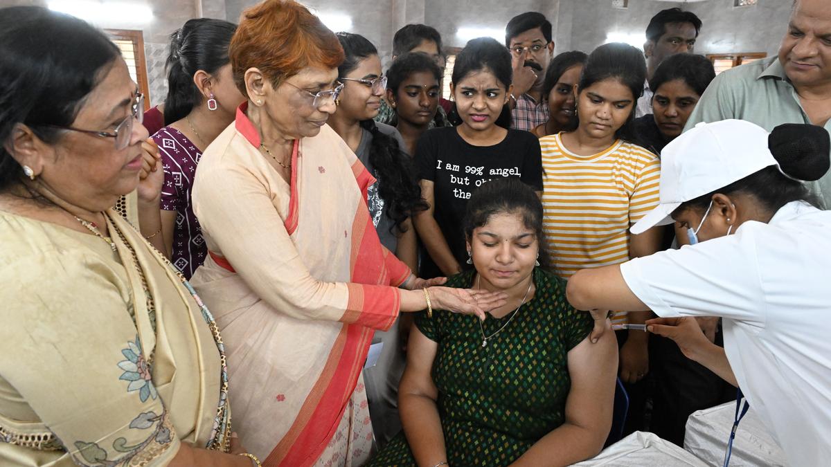 Cervical vaccination camp organised in Visakhapatnam