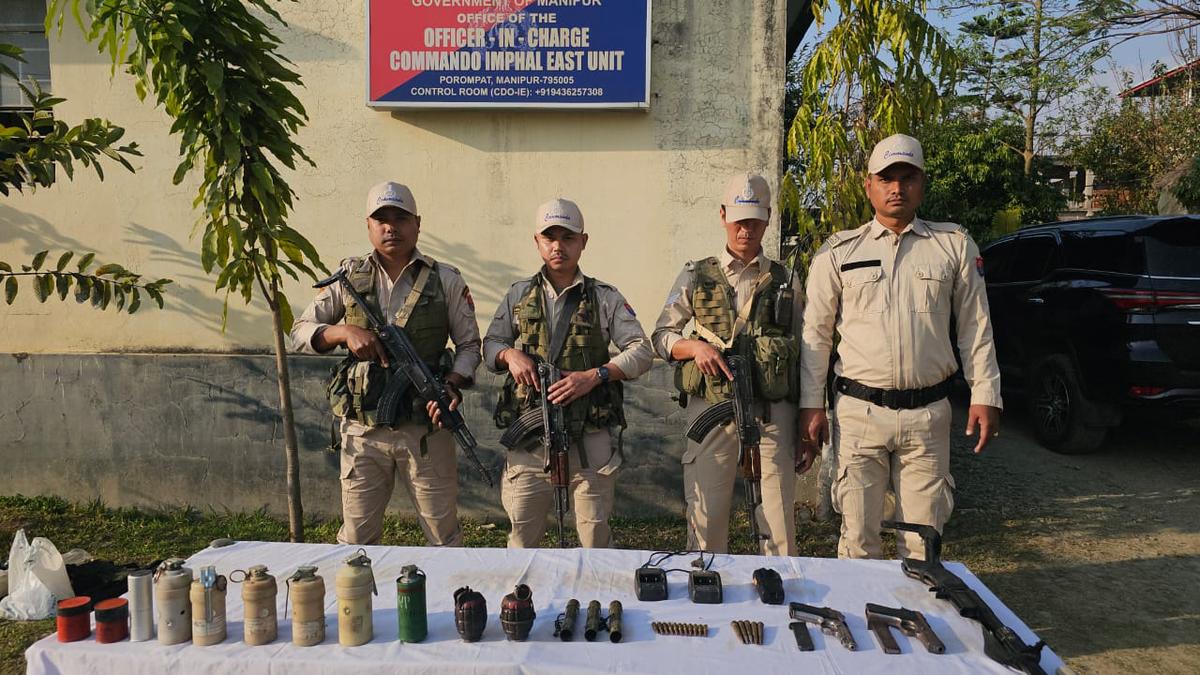 32 more arms surrendered in three Manipur districts