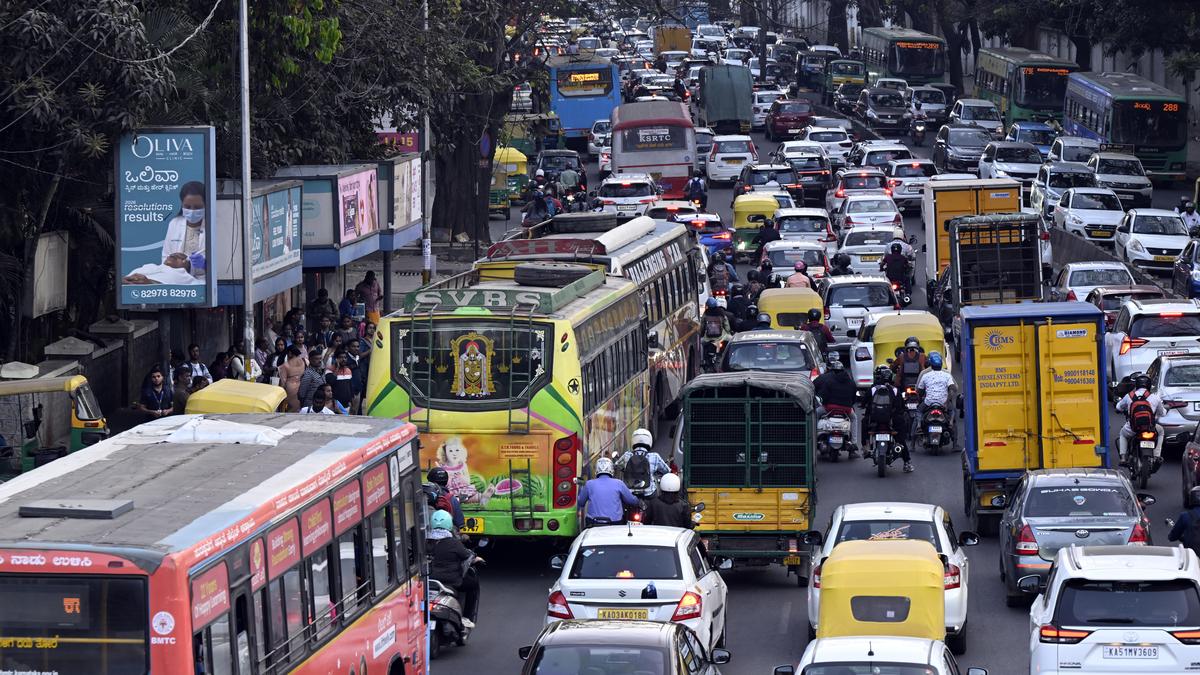 HMT Bhavan bus stop emerges as new traffic choke point after Bengaluru’s Hebbal flyover