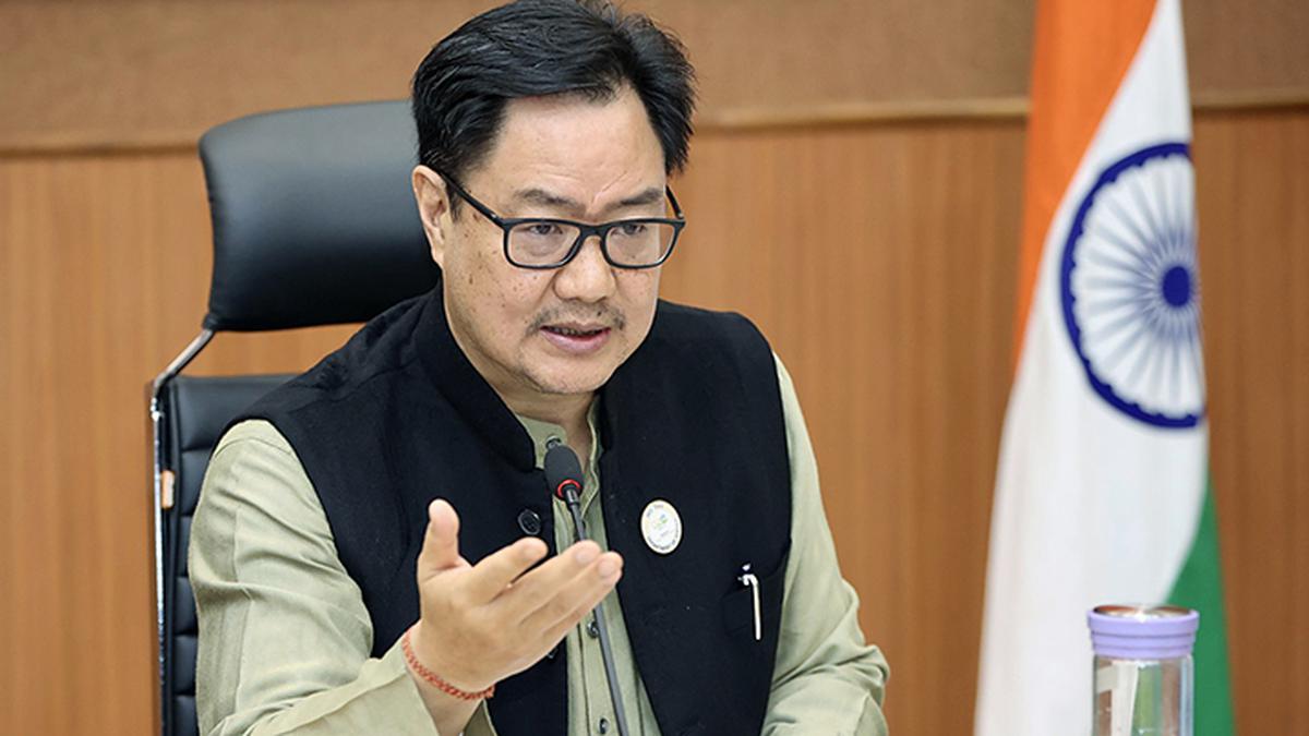 Kiren Rijiju: Talks only way to bring peace in Manipur