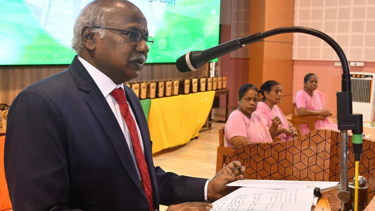 Self-discipline is very only companion to humans, says Justice Sivagnanam
