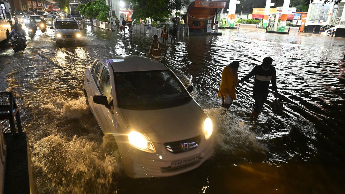 Flooded roads and sky-high fares: Rains bring double trouble for visually impaired commuters in Hyderabad